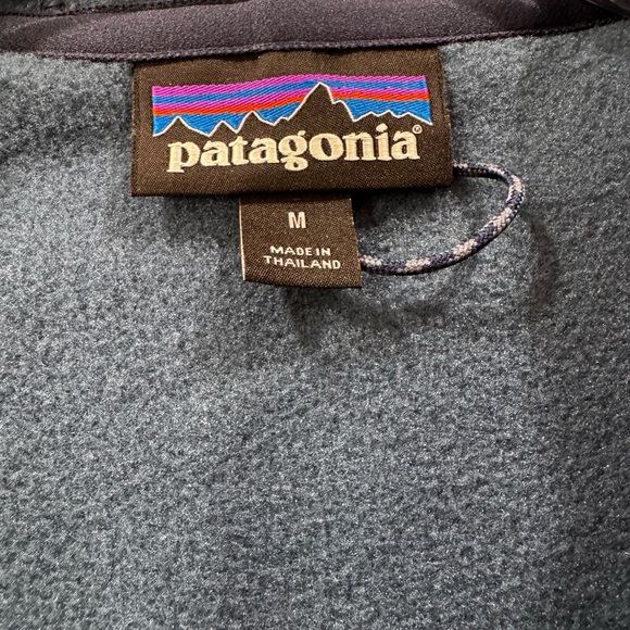 Patagonia Microdini Hooded Fleece Jacket Tidepool Blue - Picture 4 of 5